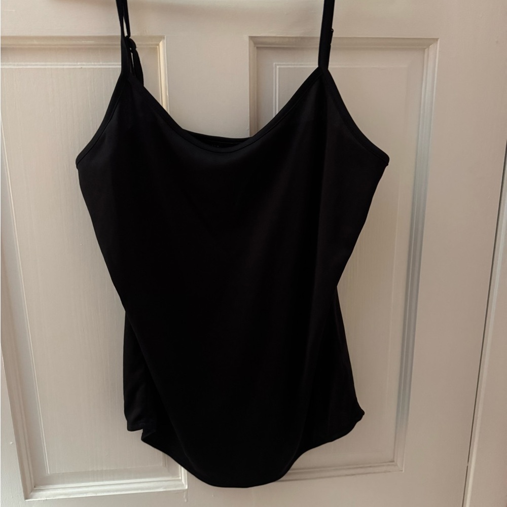 INC International Concepts Black Spaghetti Strap Camisole